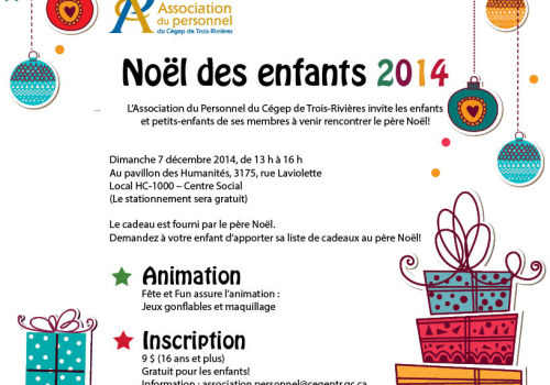 Annonce Noël des enfants 2014