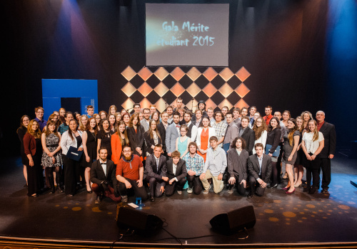 Tous les lauréats du Cégep de Trois-Rivières au Gala Mérite étudiant 2015