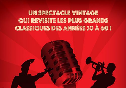 affiche Spectacle Vintage 2017