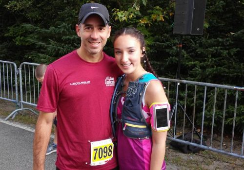 Francois Davidson et Rosalie St-Pierre - 30 km au parc national de la Mauricie