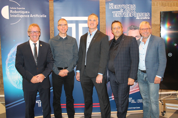 Lancement Des Activites De La Cellule D Expertise En Robotique Et Intelligence Artificielle Cegep De Trois Rivieres