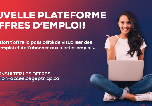 Annonce de la nouvelle plateforme d'offres d'emploi