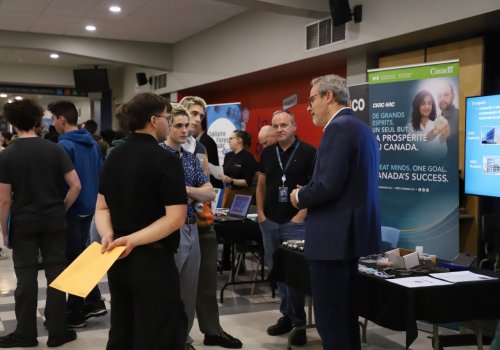 Intervenants et étudiants lors du FestiStages 2024